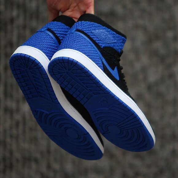 Nike Air Jordan 1 Retro High Flyknit Men’s Size 11 Royal Blue 919704-006… - Picture 10 of 13